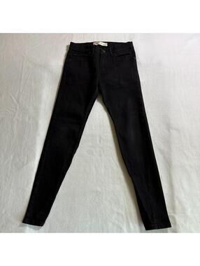 Levis 511 Slim Black Jeans Womens 12 Reg W26 L26 Fits Like 27X27 Stretch Skinny
